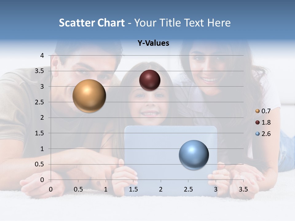 Daughter Cute Carpet PowerPoint Template