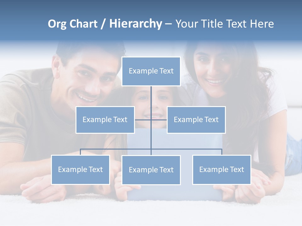 Daughter Cute Carpet PowerPoint Template