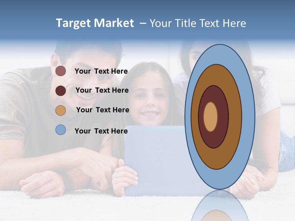 Daughter Cute Carpet PowerPoint Template