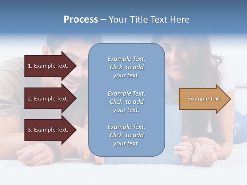 Daughter Cute Carpet PowerPoint Template