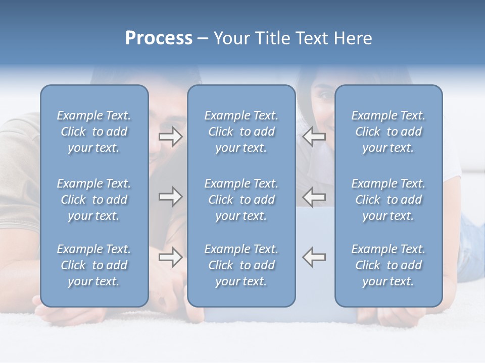 Daughter Cute Carpet PowerPoint Template