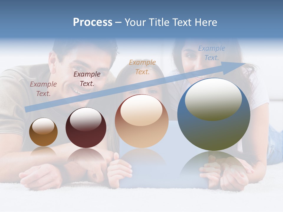 Daughter Cute Carpet PowerPoint Template