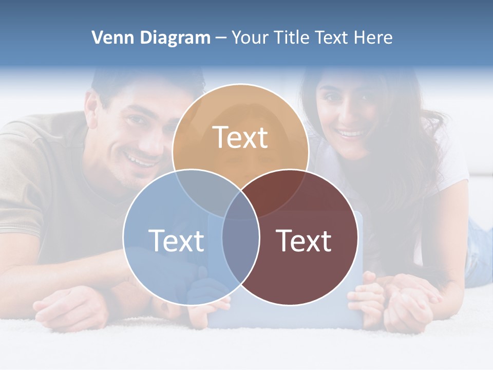 Daughter Cute Carpet PowerPoint Template