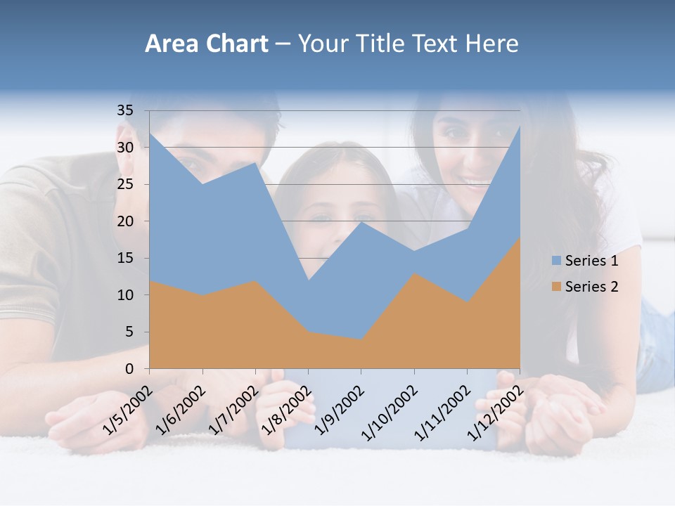 Daughter Cute Carpet PowerPoint Template