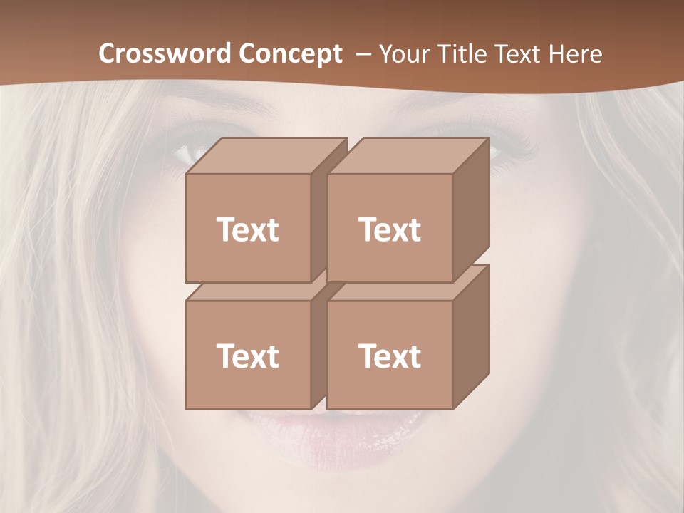 Hair Vogue Beautiful PowerPoint Template