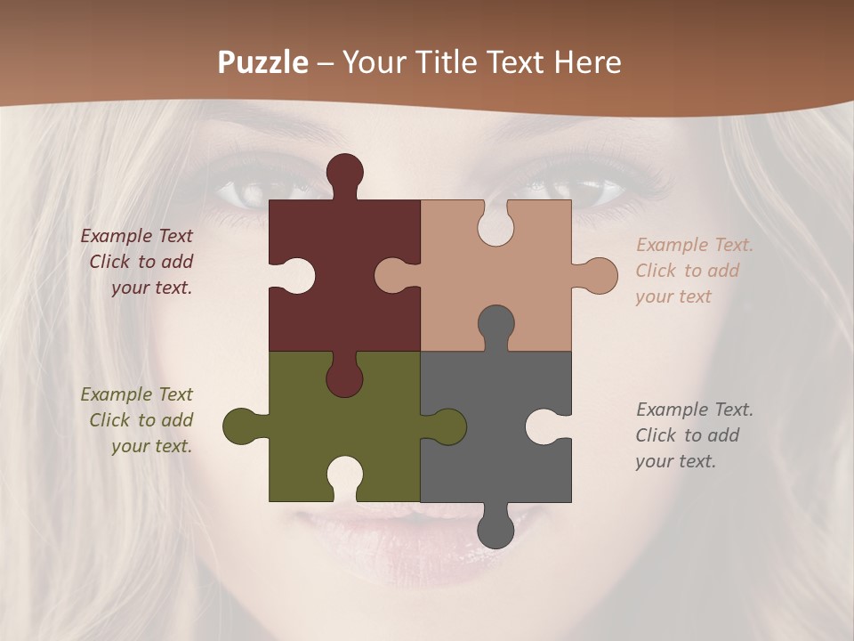 Hair Vogue Beautiful PowerPoint Template