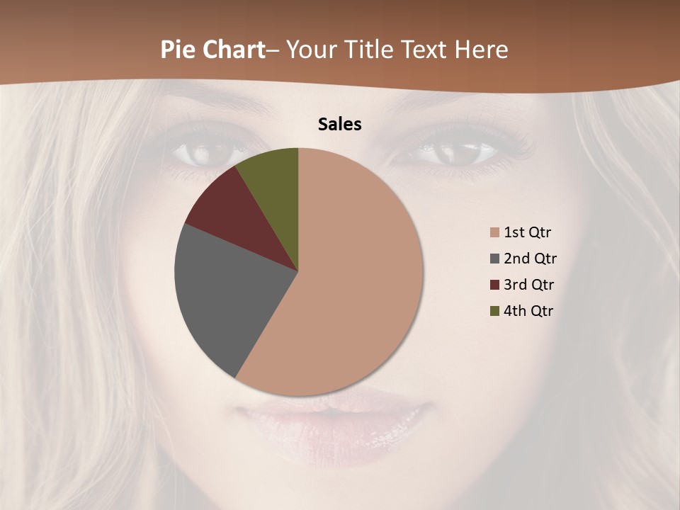 Hair Vogue Beautiful PowerPoint Template