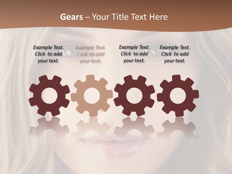 Hair Vogue Beautiful PowerPoint Template