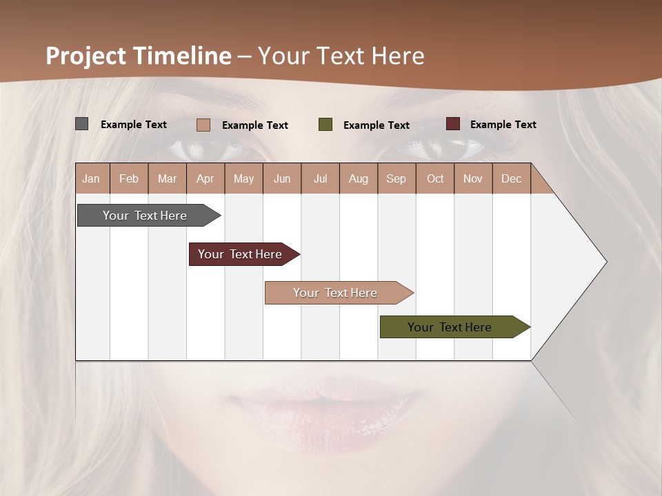 Hair Vogue Beautiful PowerPoint Template