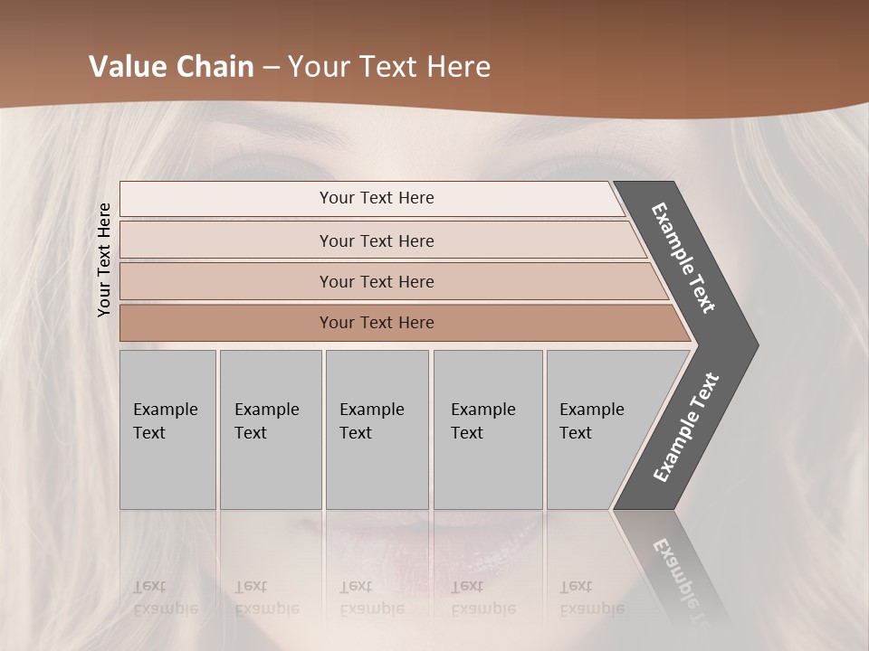Hair Vogue Beautiful PowerPoint Template