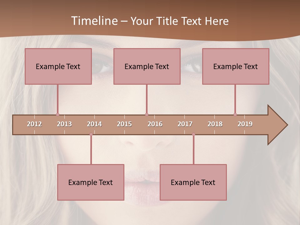 Hair Vogue Beautiful PowerPoint Template