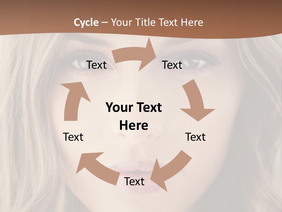 Hair Vogue Beautiful PowerPoint Template