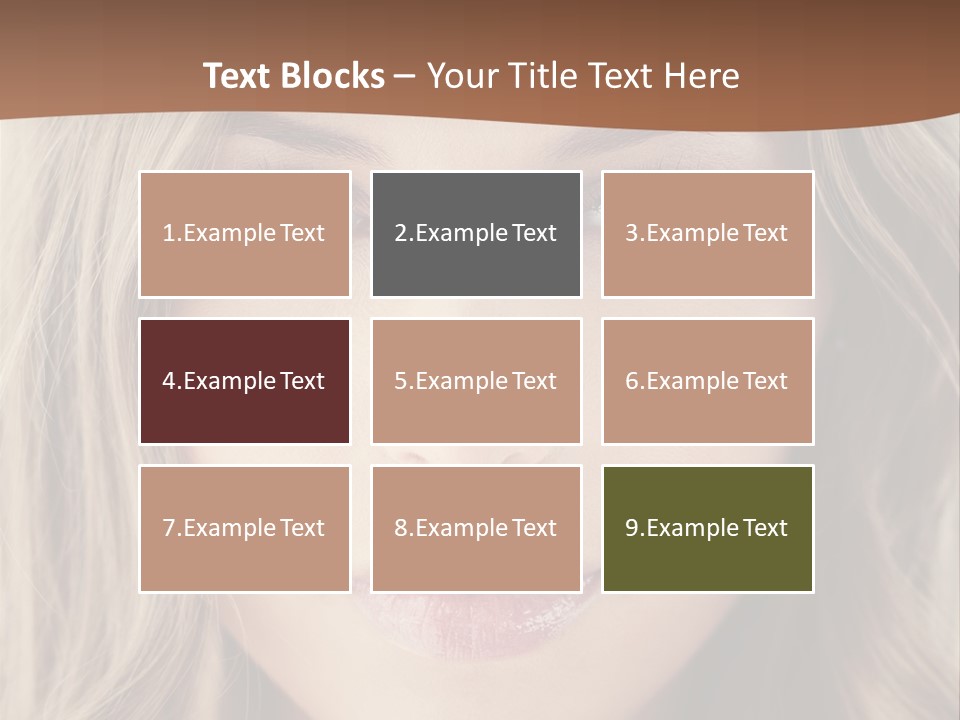 Hair Vogue Beautiful PowerPoint Template