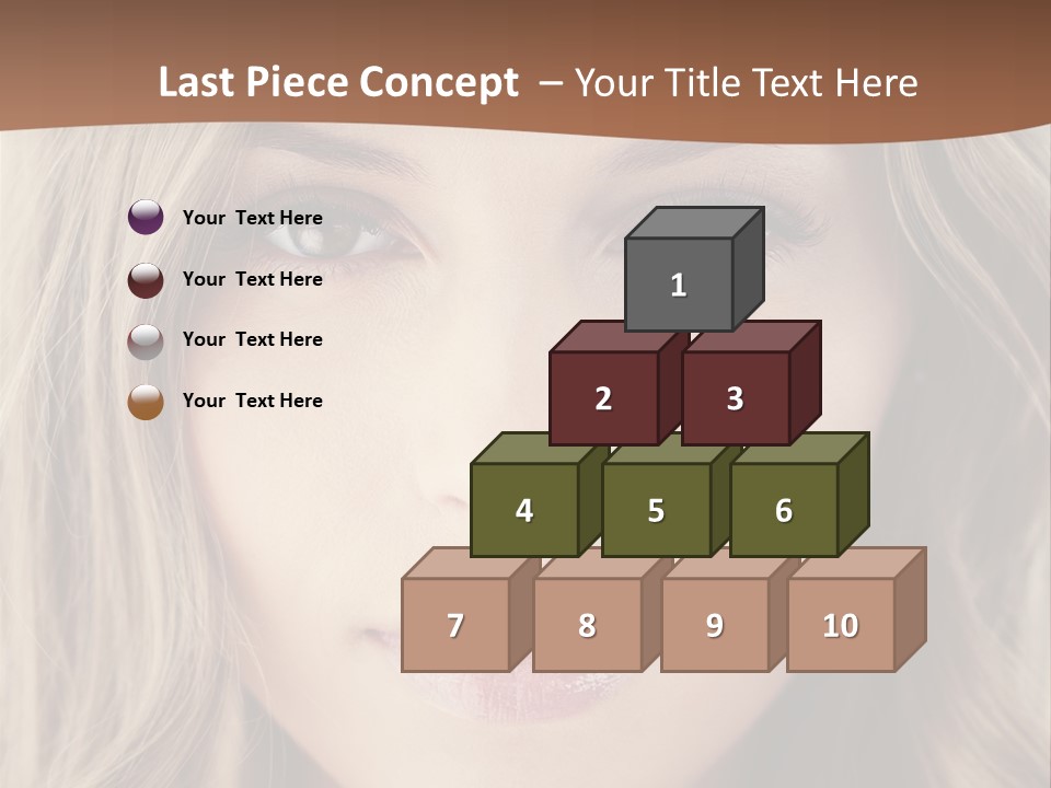 Hair Vogue Beautiful PowerPoint Template