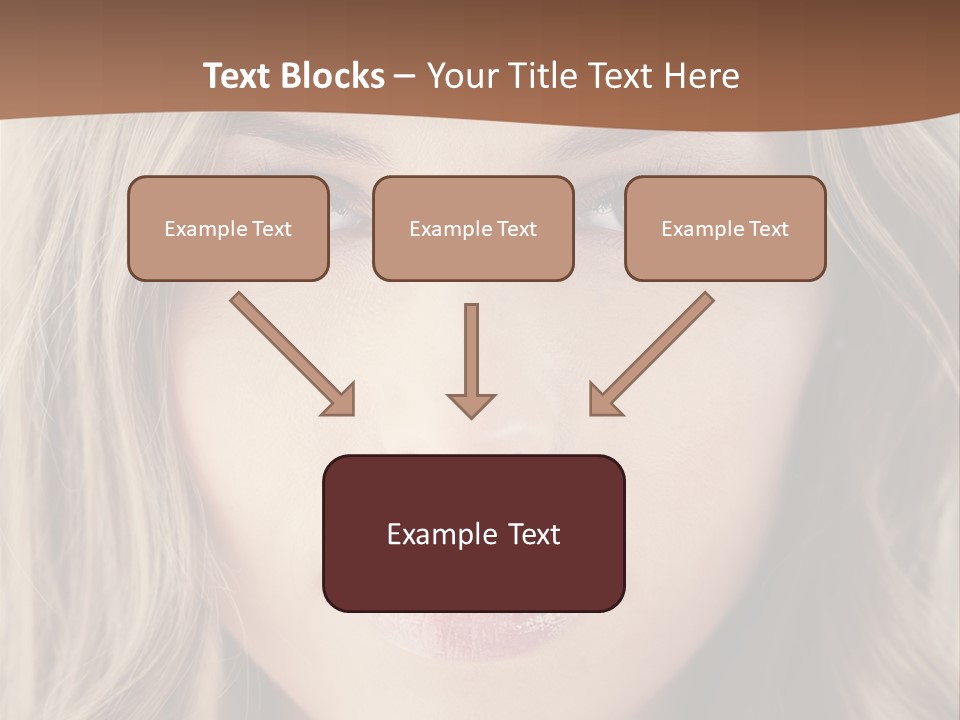 Hair Vogue Beautiful PowerPoint Template