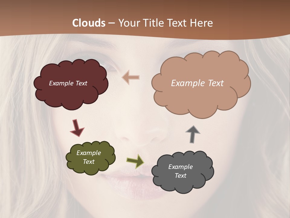 Hair Vogue Beautiful PowerPoint Template