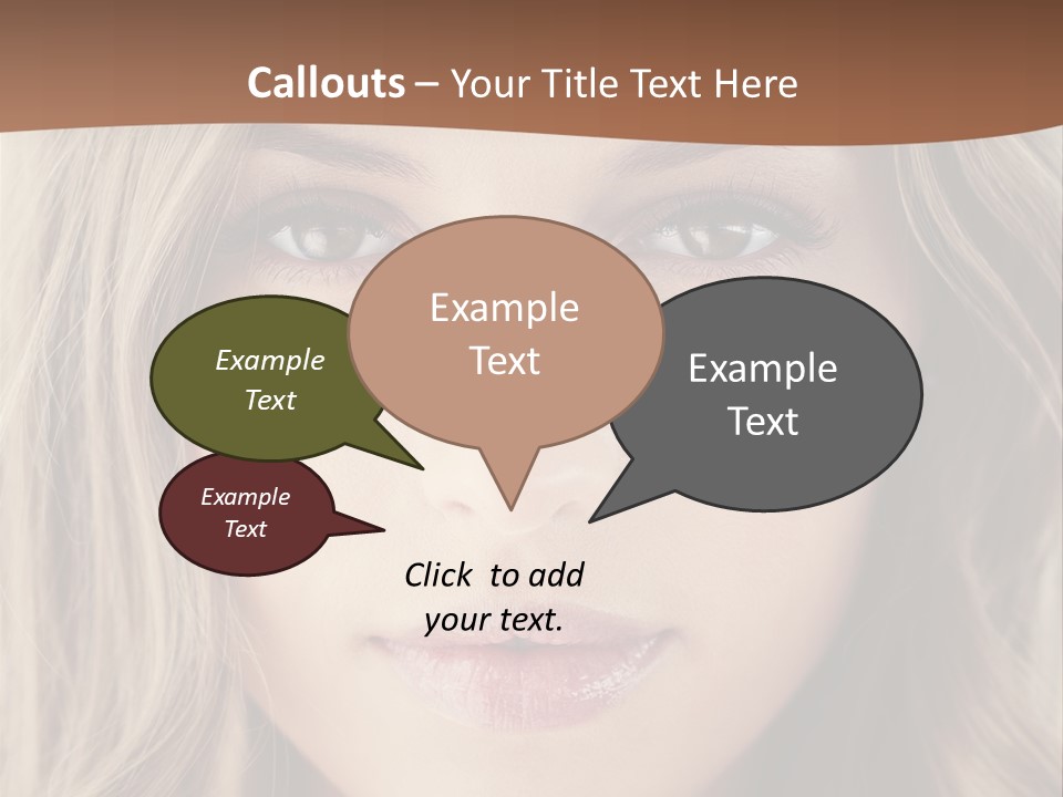 Hair Vogue Beautiful PowerPoint Template