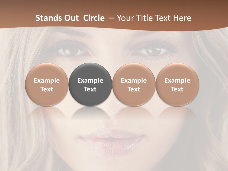 Hair Vogue Beautiful PowerPoint Template