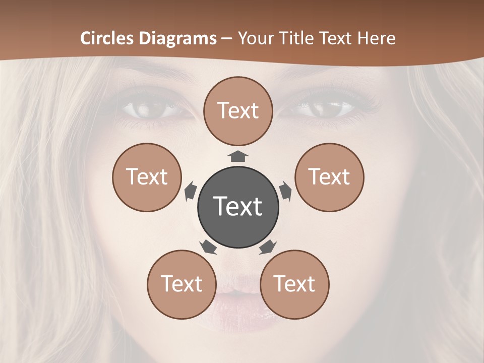 Hair Vogue Beautiful PowerPoint Template