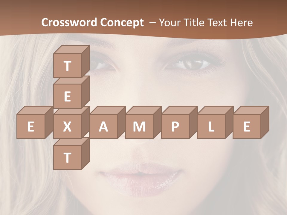 Hair Vogue Beautiful PowerPoint Template