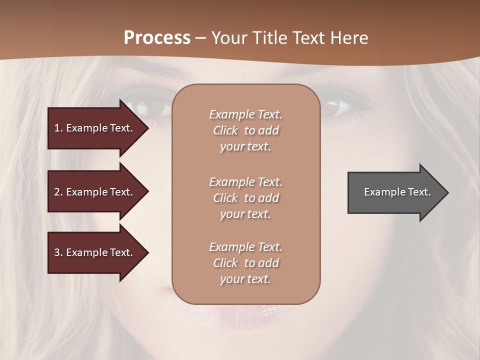 Hair Vogue Beautiful PowerPoint Template