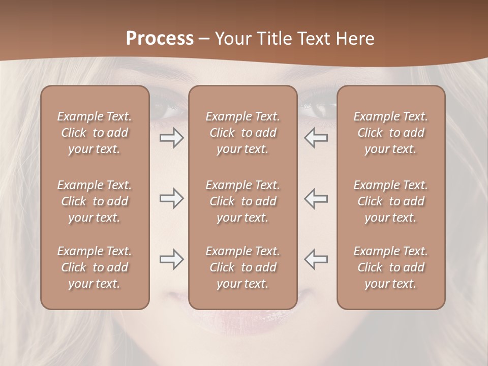 Hair Vogue Beautiful PowerPoint Template
