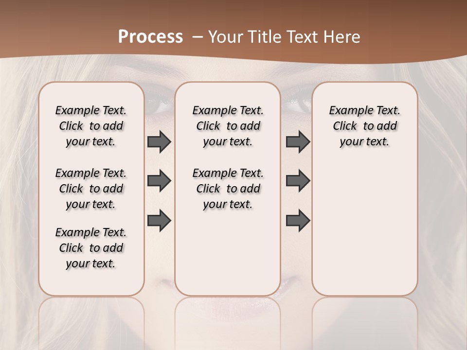 Hair Vogue Beautiful PowerPoint Template