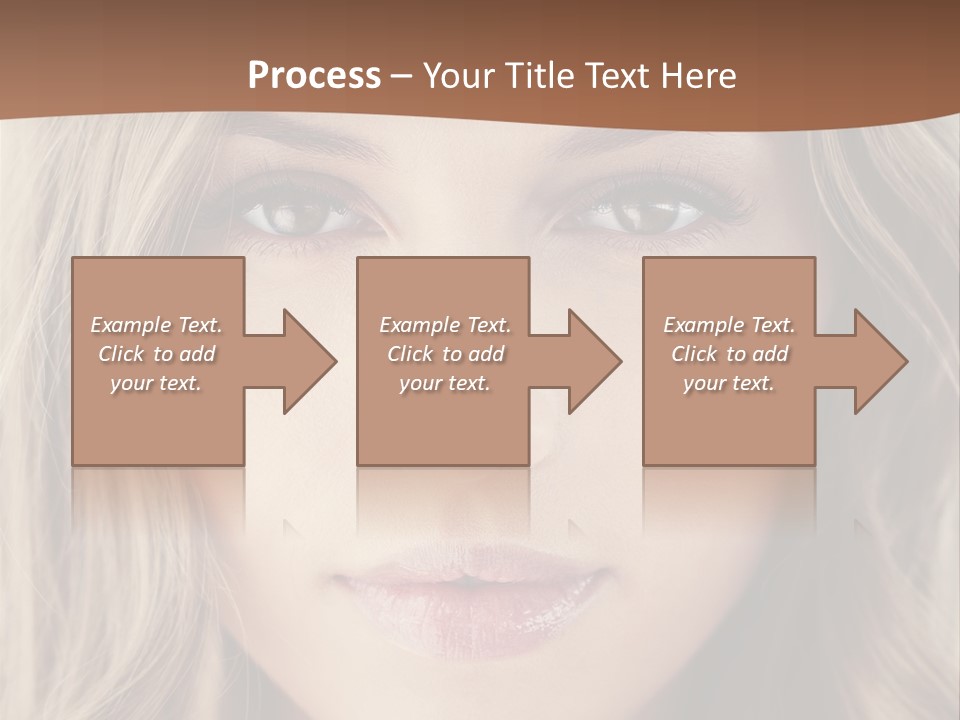 Hair Vogue Beautiful PowerPoint Template