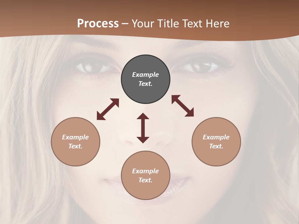 Hair Vogue Beautiful PowerPoint Template