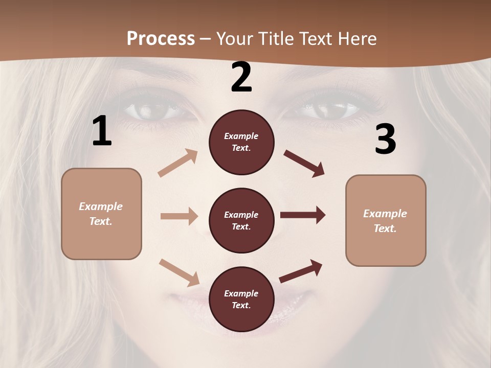 Hair Vogue Beautiful PowerPoint Template