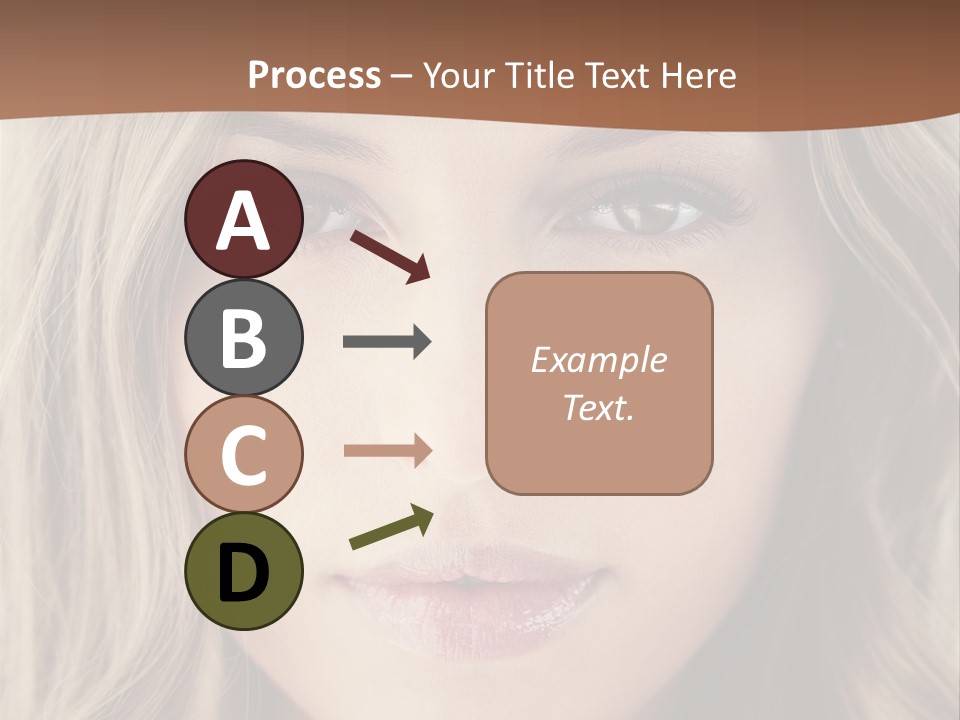 Hair Vogue Beautiful PowerPoint Template