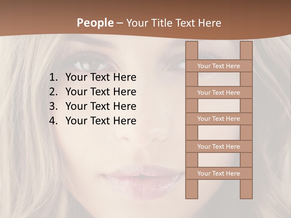 Hair Vogue Beautiful PowerPoint Template