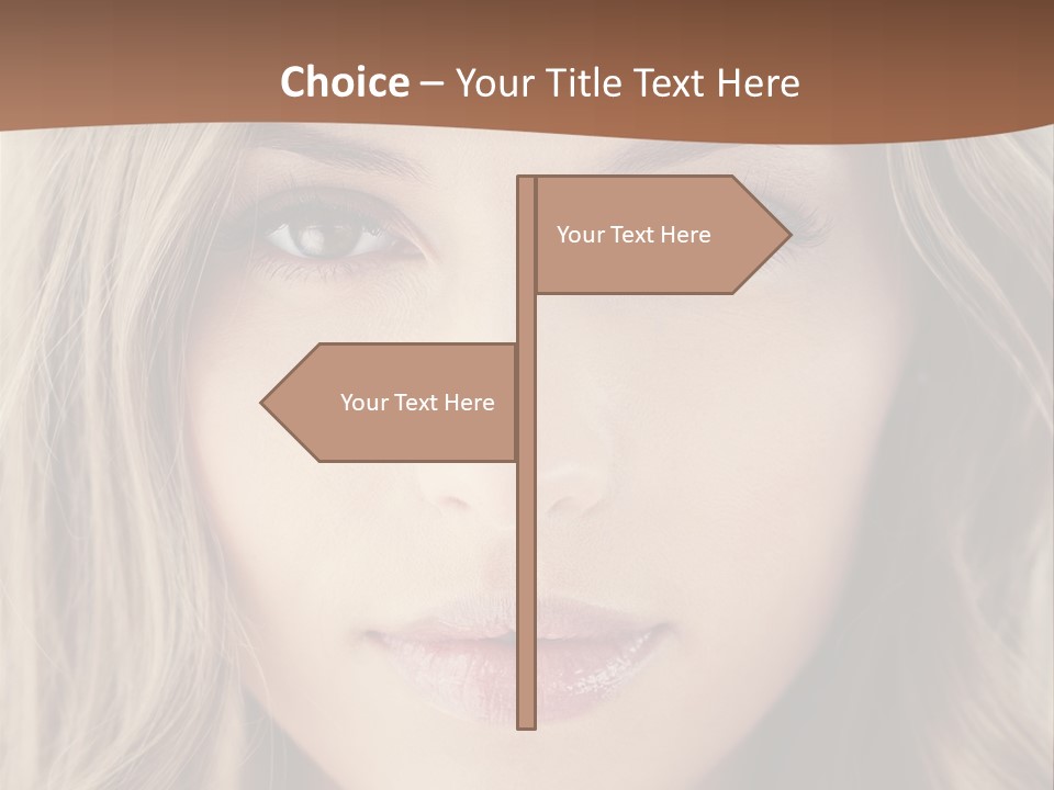 Hair Vogue Beautiful PowerPoint Template