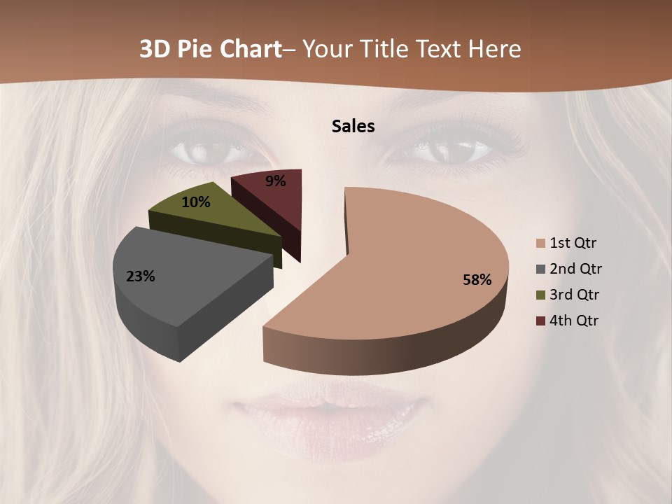 Hair Vogue Beautiful PowerPoint Template