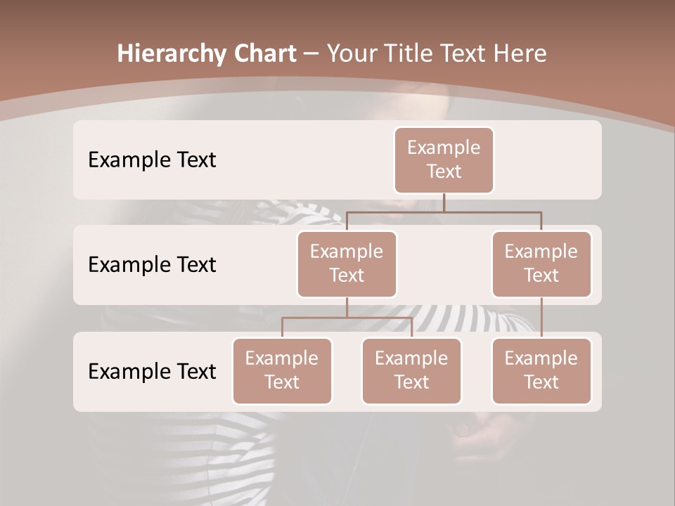 Emotion Pretty Caucasian PowerPoint Template