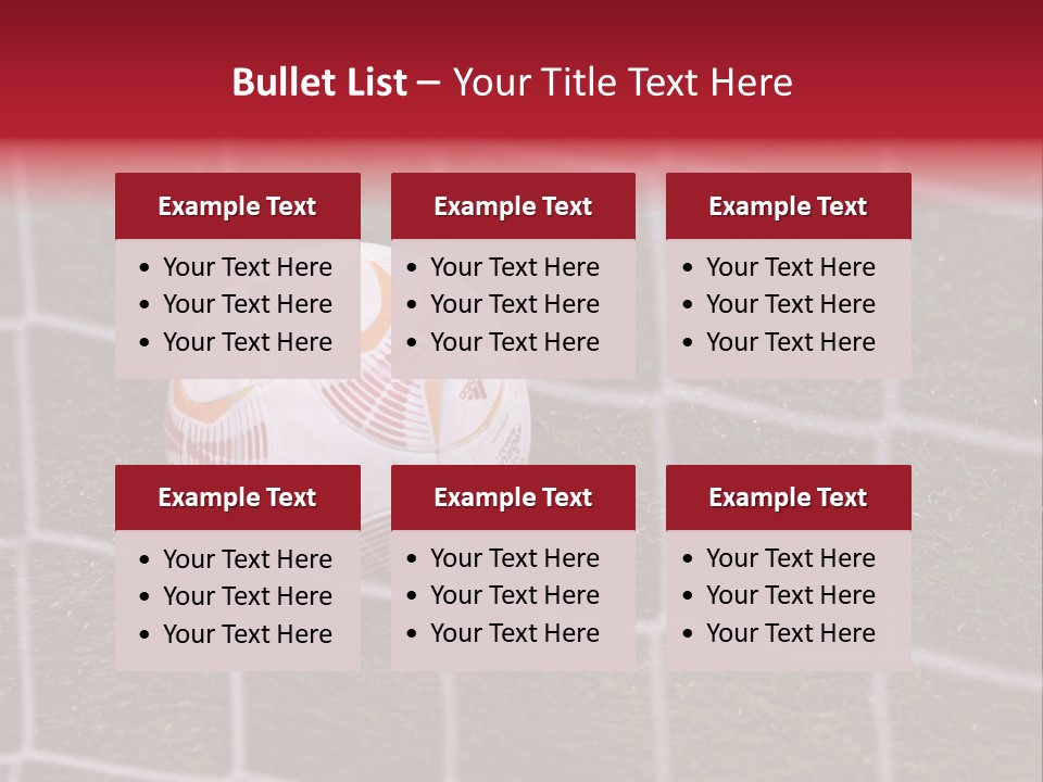 Dynamo Leather Equipment PowerPoint Template