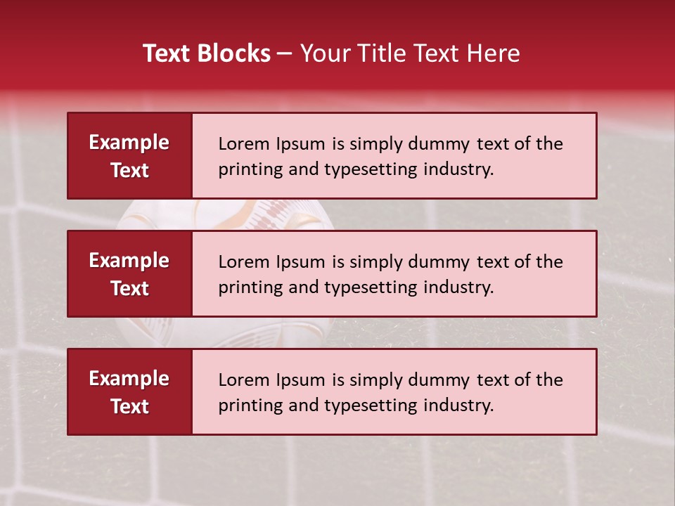 Dynamo Leather Equipment PowerPoint Template