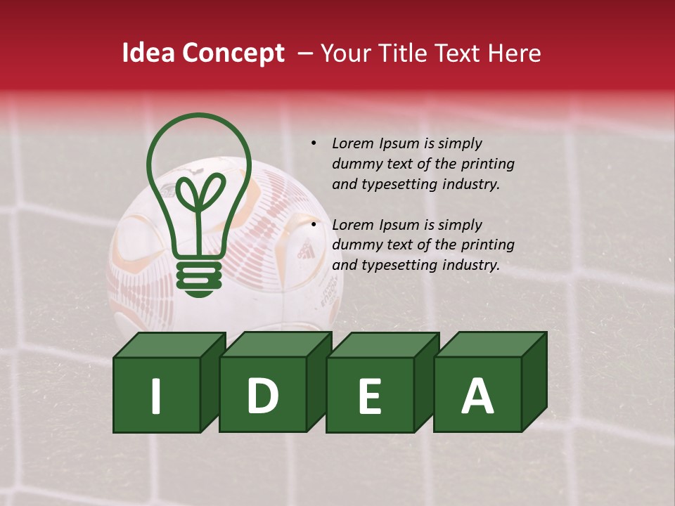 Dynamo Leather Equipment PowerPoint Template