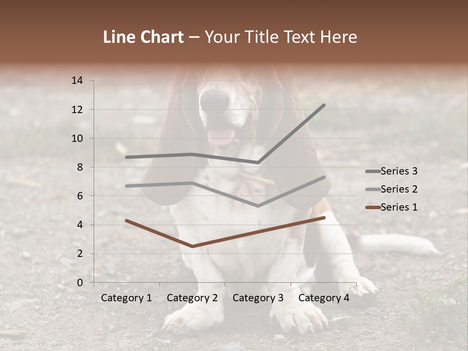 Long Canine Basset PowerPoint Template