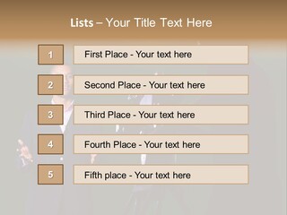 Standing Horizontal Technician PowerPoint Template