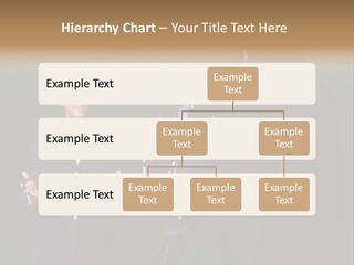 Standing Horizontal Technician PowerPoint Template