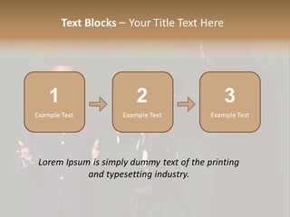 Standing Horizontal Technician PowerPoint Template