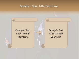 Standing Horizontal Technician PowerPoint Template