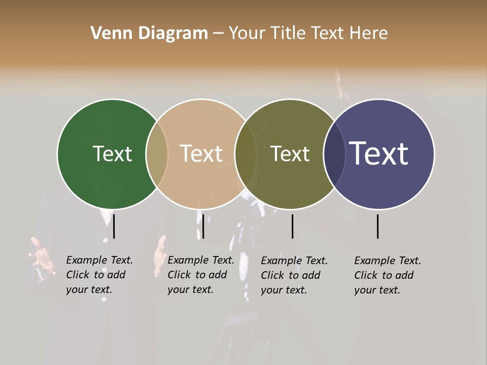 Standing Horizontal Technician PowerPoint Template