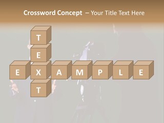 Standing Horizontal Technician PowerPoint Template