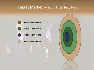 Standing Horizontal Technician PowerPoint Template