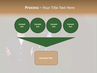 Standing Horizontal Technician PowerPoint Template