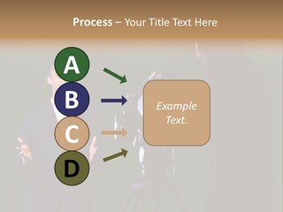 Standing Horizontal Technician PowerPoint Template