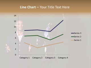 Standing Horizontal Technician PowerPoint Template