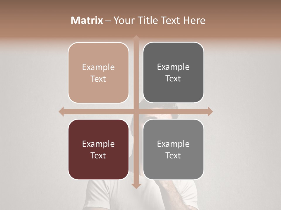 Beard Look Concept PowerPoint Template